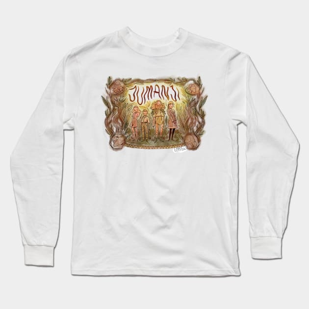 Jumanji Long Sleeve T-Shirt by AgnyInnocente